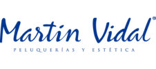 Martin Vidal Peluquerías - Una historia de belleza en familia. logo